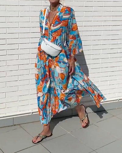 BORAINE - ROBE BOHO COLORÉE