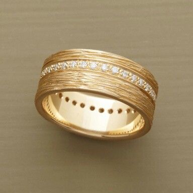 Bague Vintage Gold Fine Zirconia