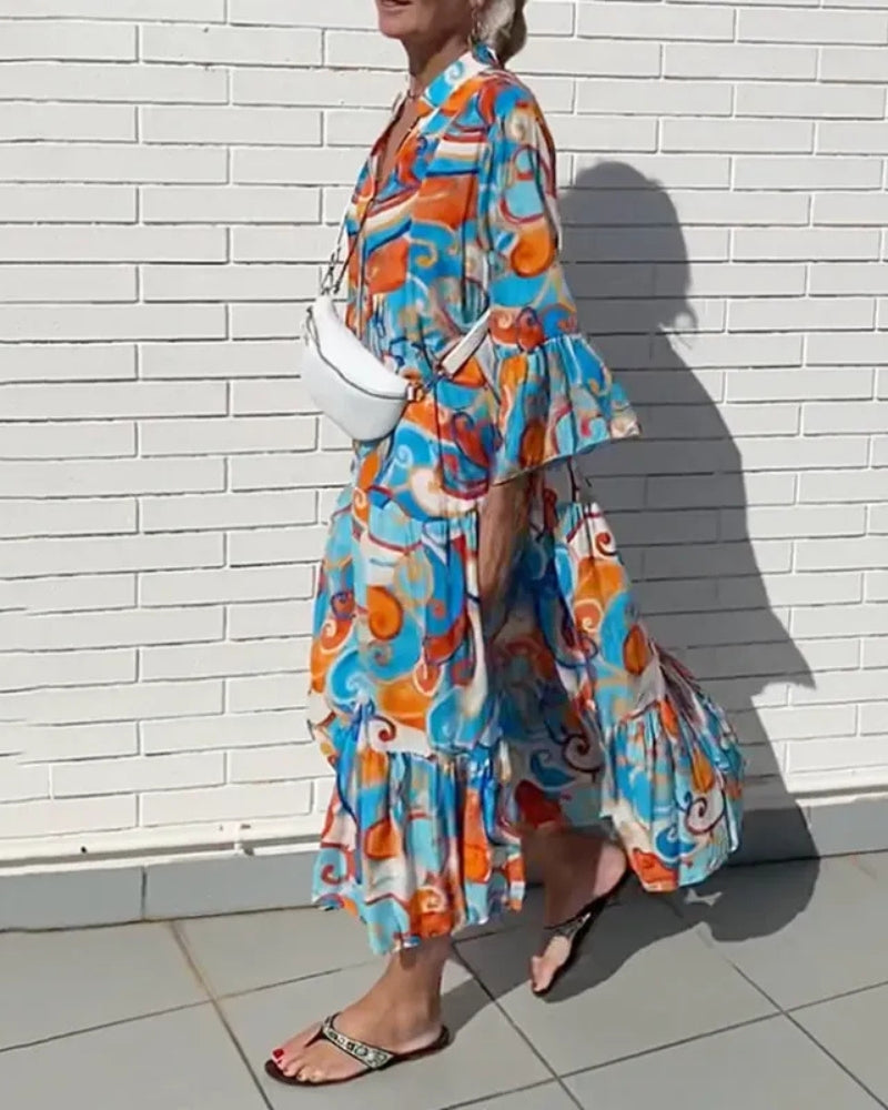 BORAINE - ROBE BOHO COLORÉE