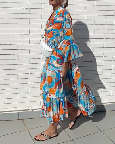 BORAINE - ROBE BOHO COLORÉE