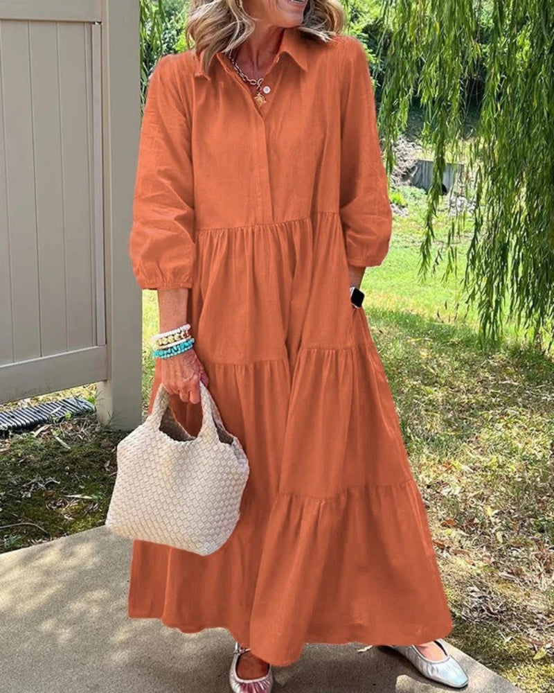 DARANA - Robe longue intemporelle