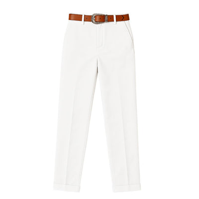Bella™ | Pantalon galbant rayé