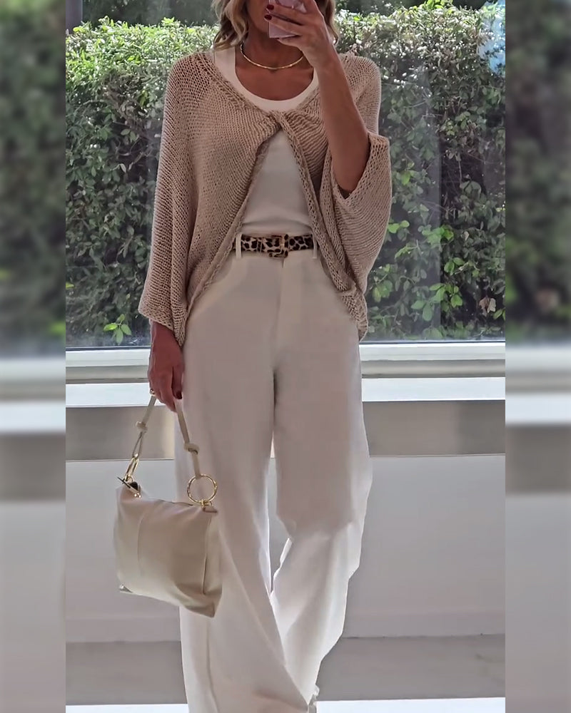 Bo| Pull Casual Tempérament