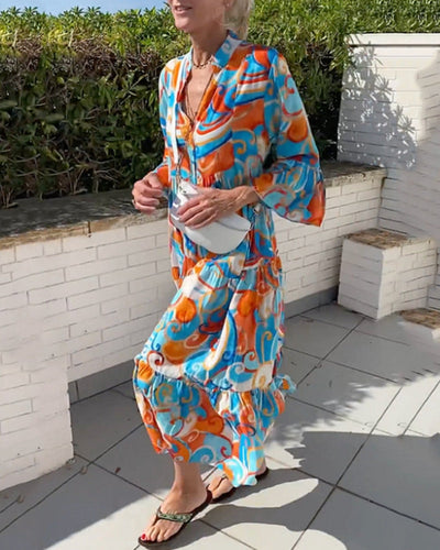 BORAINE - ROBE BOHO COLORÉE