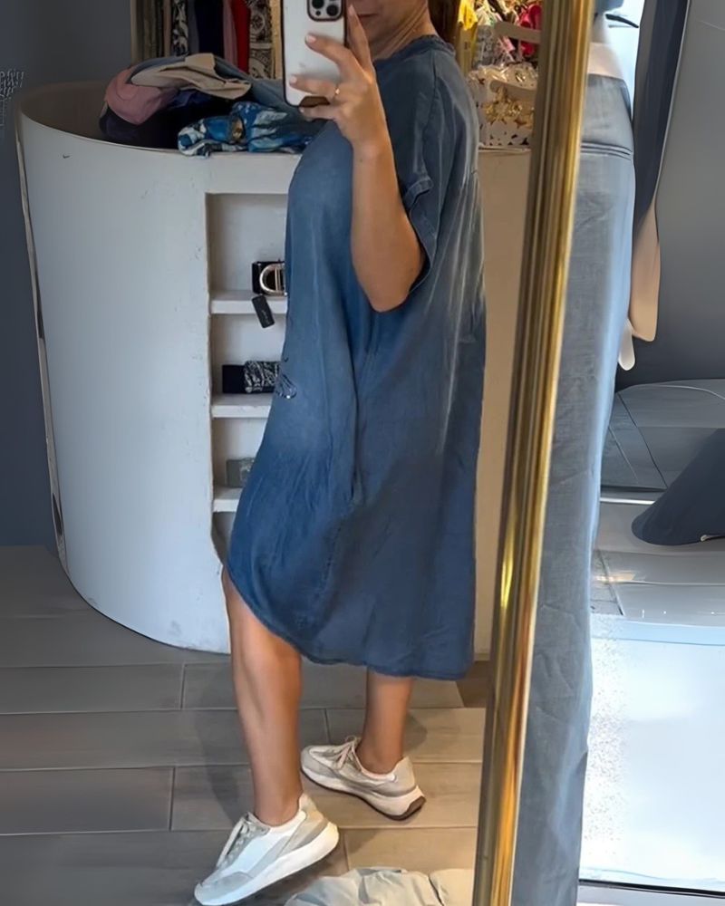 DALPHI – Robe Décontractée en Jean