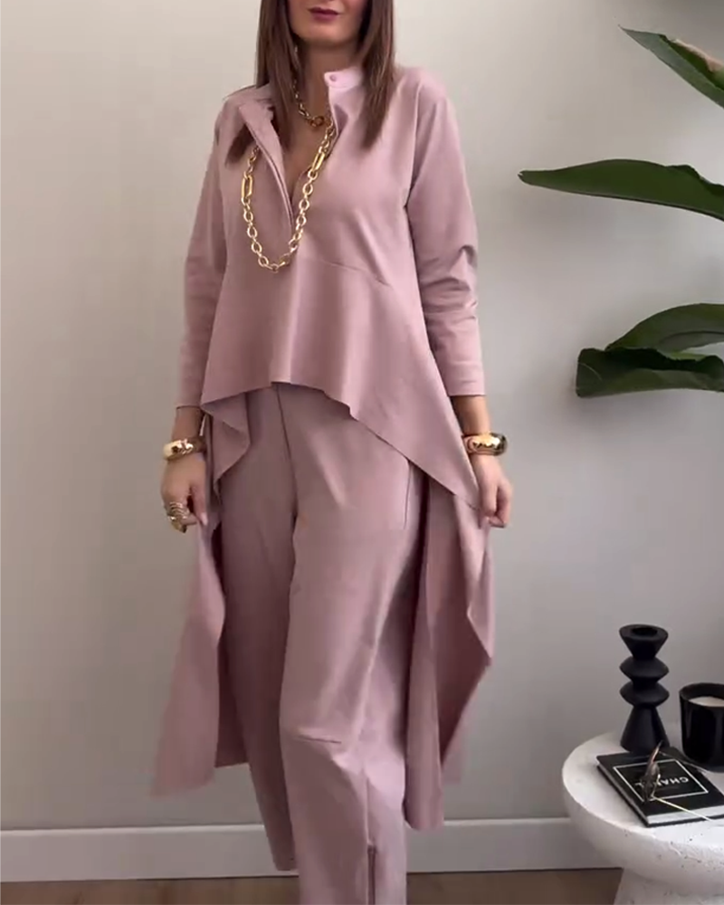 Blouse – Tendance Et Élégante Irrégulière