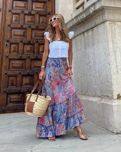 BURAI - Jupe longue boho
