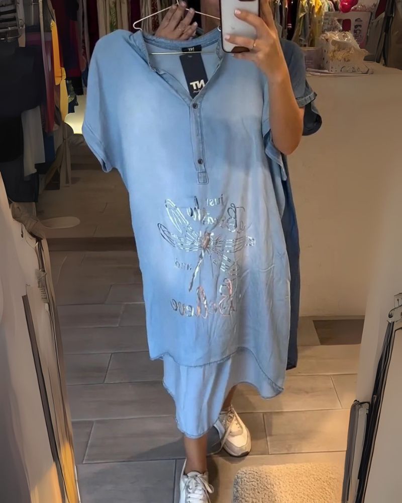 DALPHI – Robe Décontractée en Jean