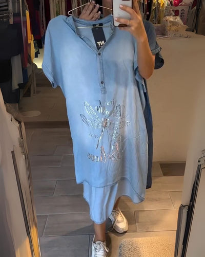 DALPHI – Robe Décontractée en Jean