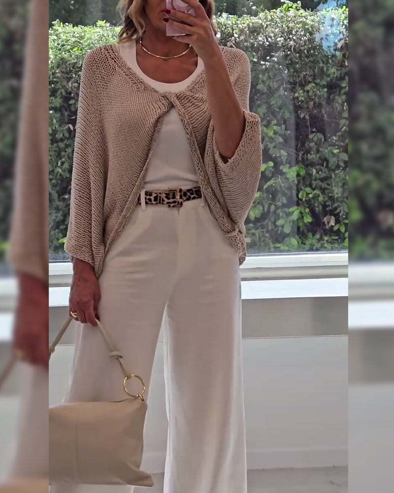 Bo| Pull Casual Tempérament