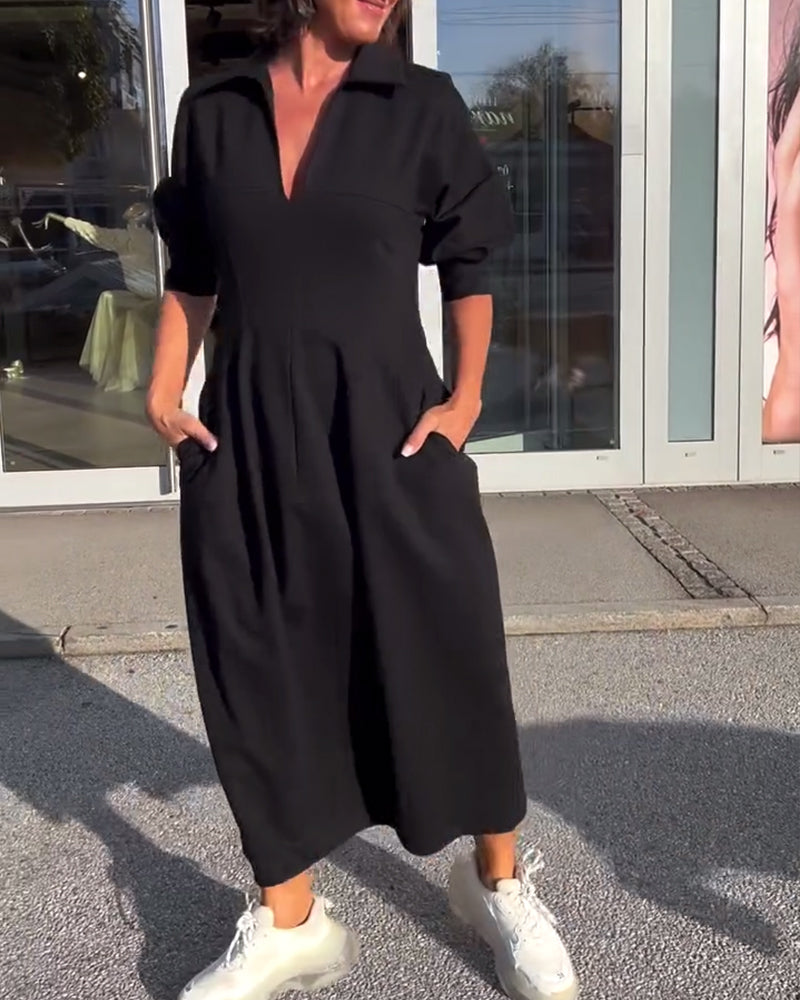 Karolin | Robe longue confortable