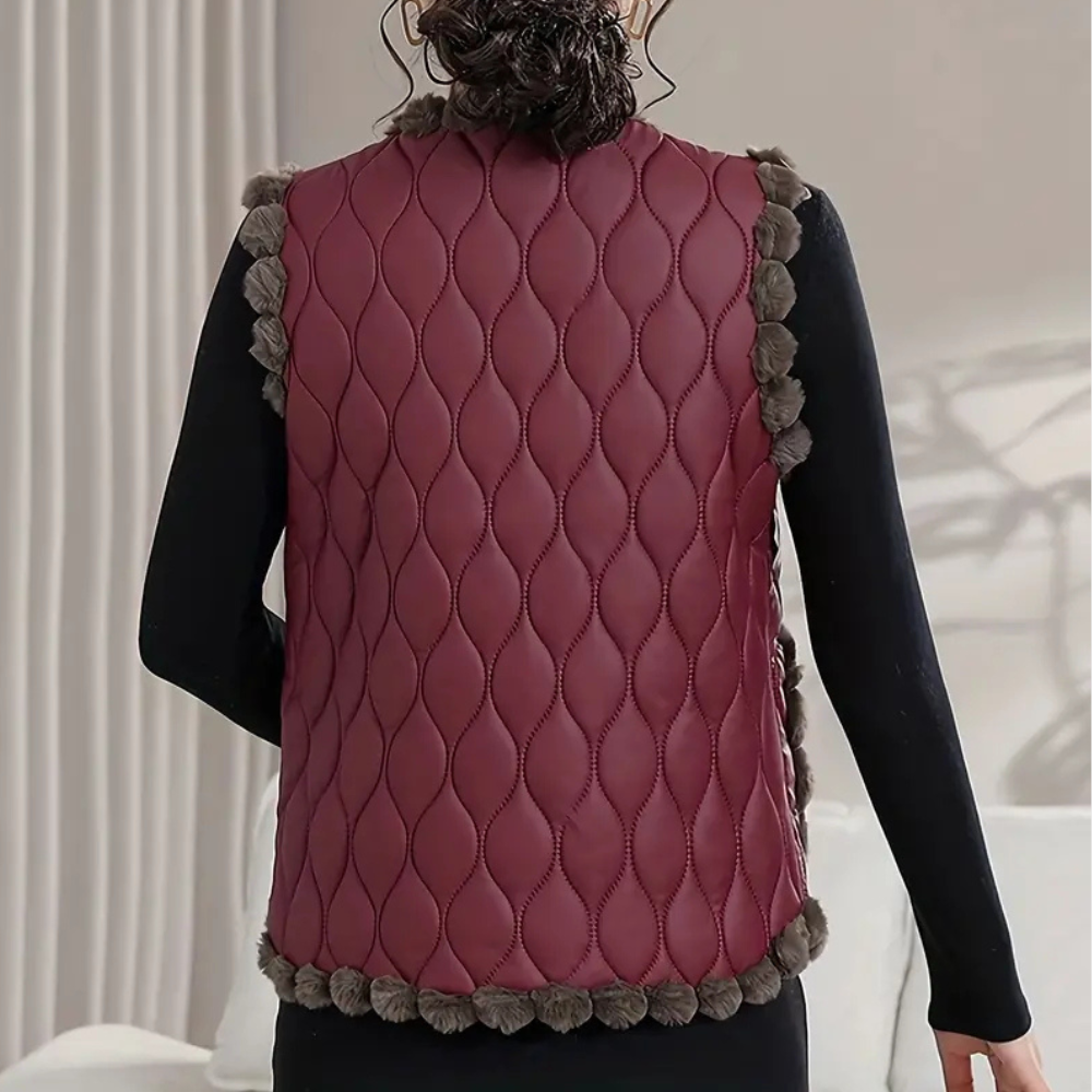 DELFINA - Gilet Raffiné pour Femmes