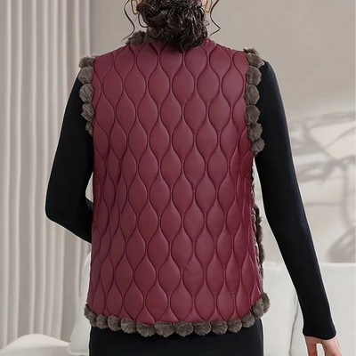 DELFINA - Gilet Raffiné pour Femmes