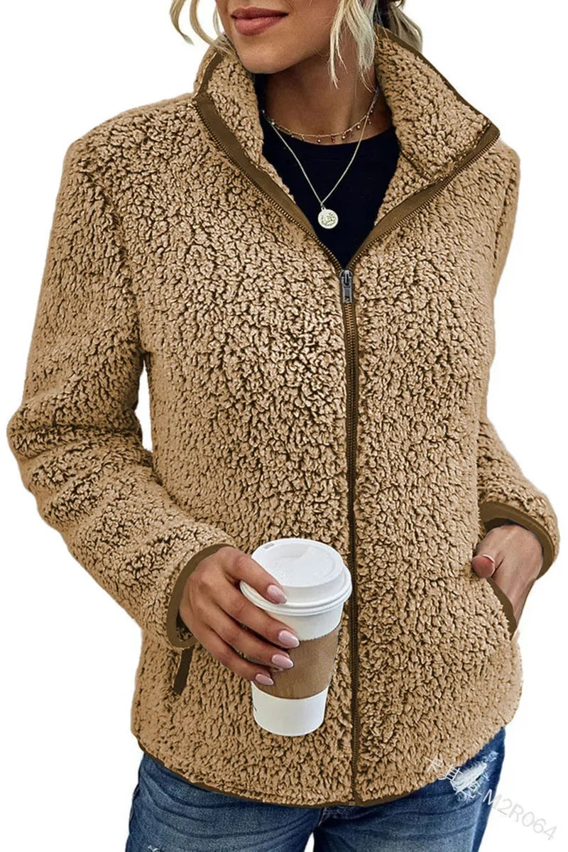 Veste en Molleton Texturé | Confort et Style | Élégance Décontractée