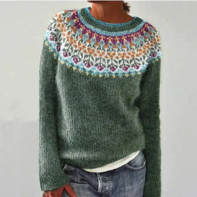 Camille™ | Pull Rétro d’Automne