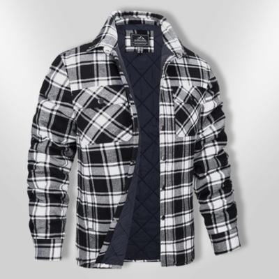 ALEX | Blouson bomber à carreaux