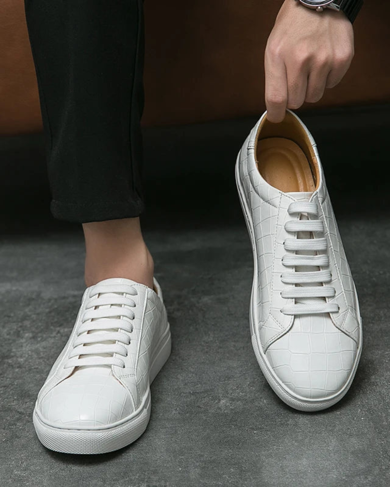GALTIER - BASKETS BASSES EN CUIR