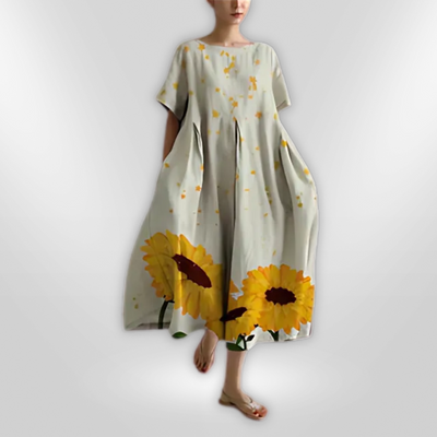 ZARA | robe à fleurs