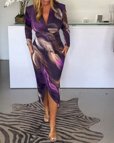 Léna - Elégante Robe À Fleurs En Tissu Léger Pour L'Été