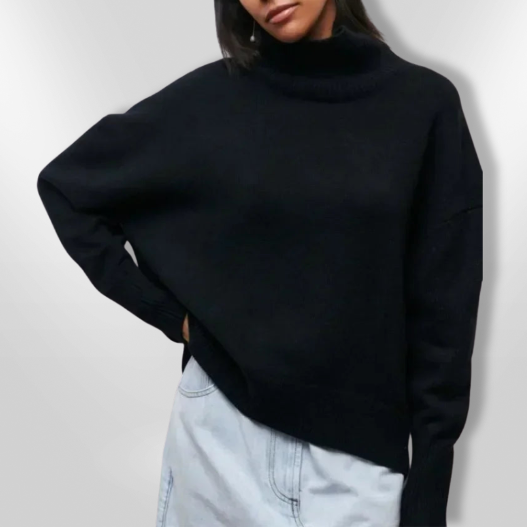 OLIVIA | Pull col roulé