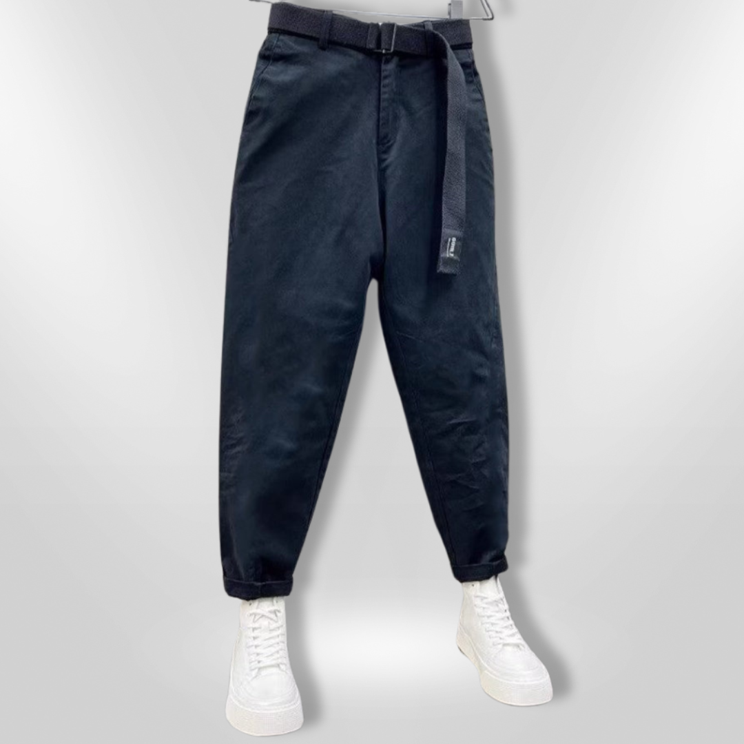 RIMO | Pantalon Décontracté avec Ceinture
