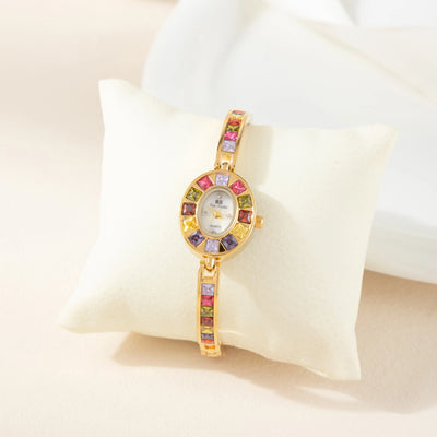 Kira™ | Montre Élégante avec Détails Colorés