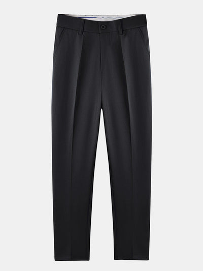 Pantalon Ajusté Fuselé en Tissu Léger