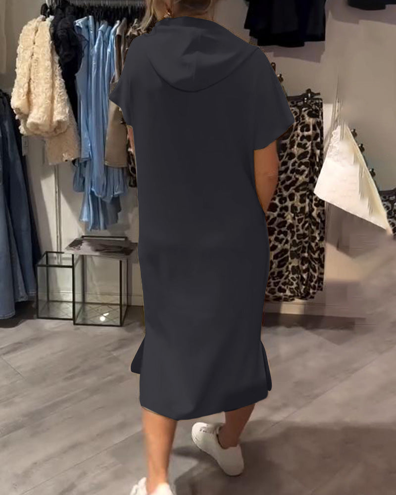 Saskia™ | Robe Décontractée à Capuche