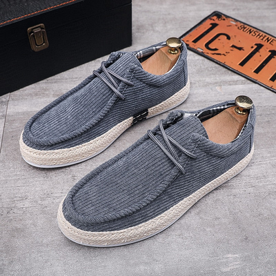 Hugo - Mocassin homme corduroy