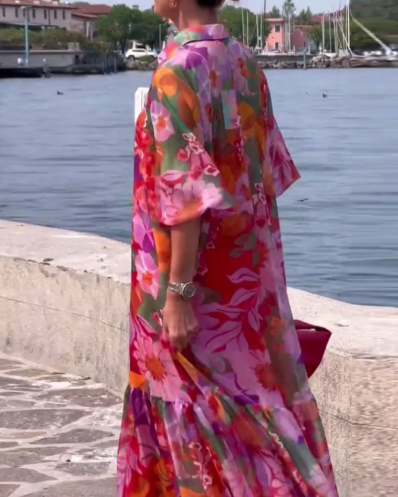 TASIA - Robe Vibrante