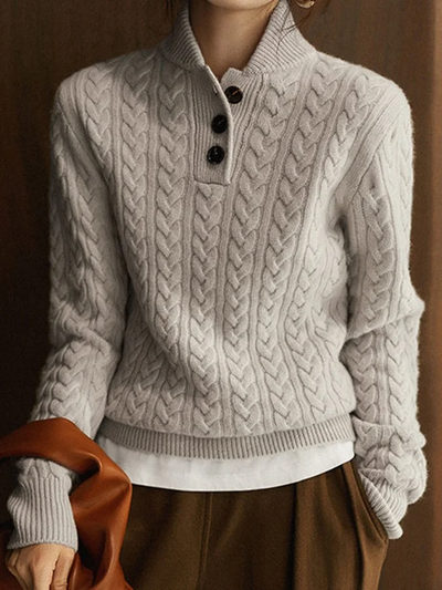 Zara | Pull à manches longues pour femme | Chaud