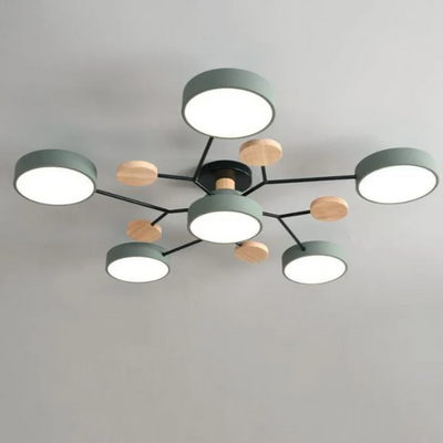 Clio - Lampe Plafond LED Ronde Moderne