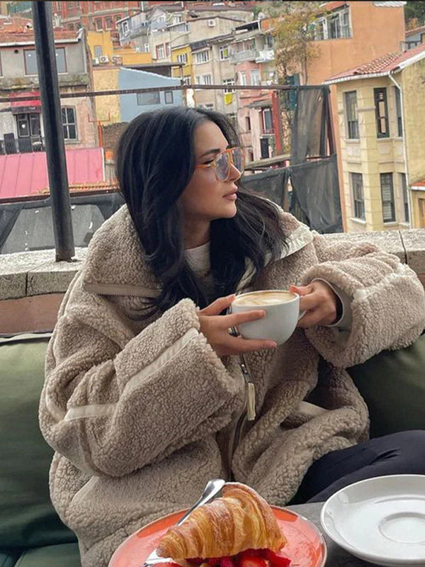 Veste en Polaire Douce | Confort Hivernal | Style Cosy