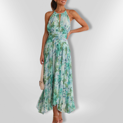FORECAST | Robe mi-longue avec fleurs