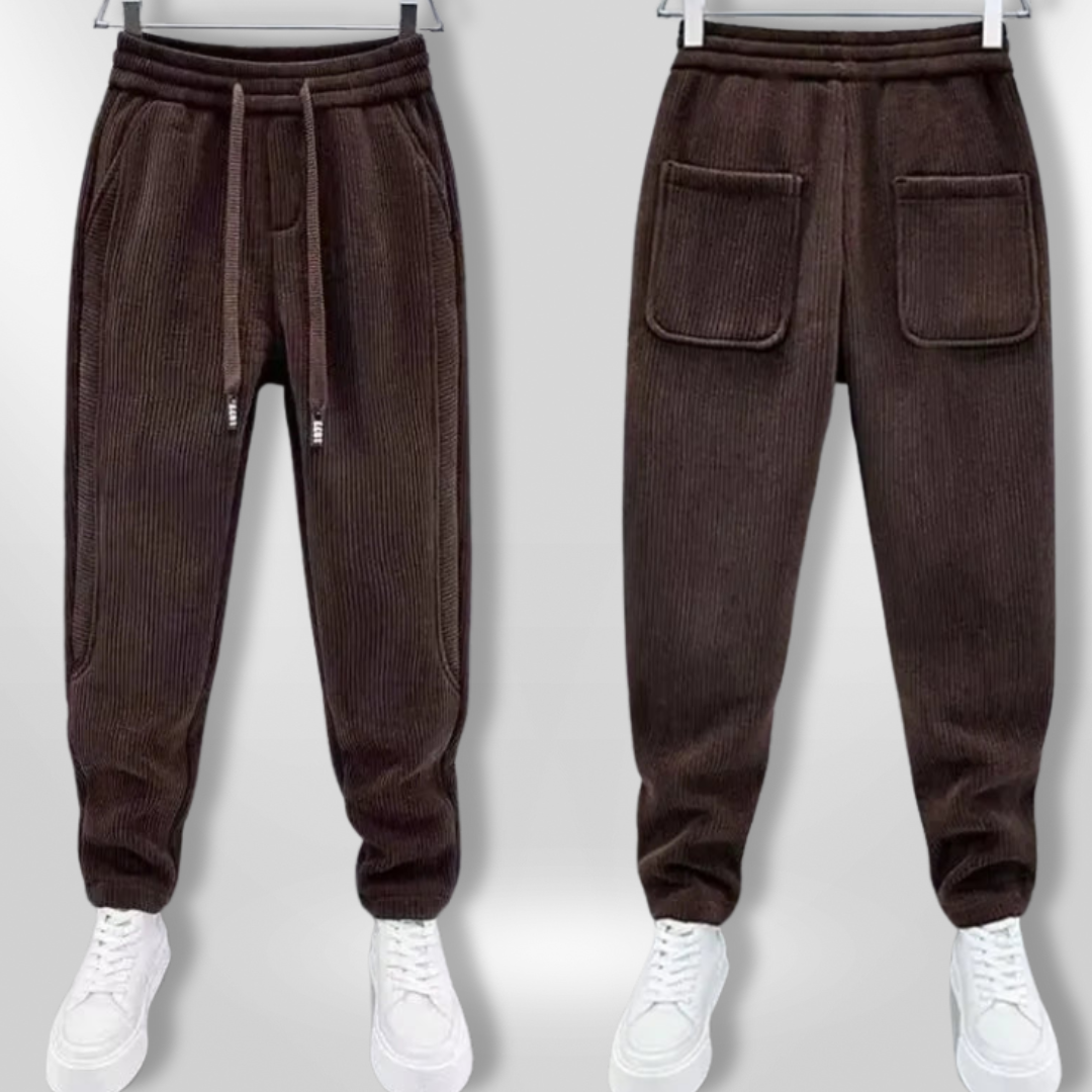 LUX | Pantalon Style Tendance Côtelé