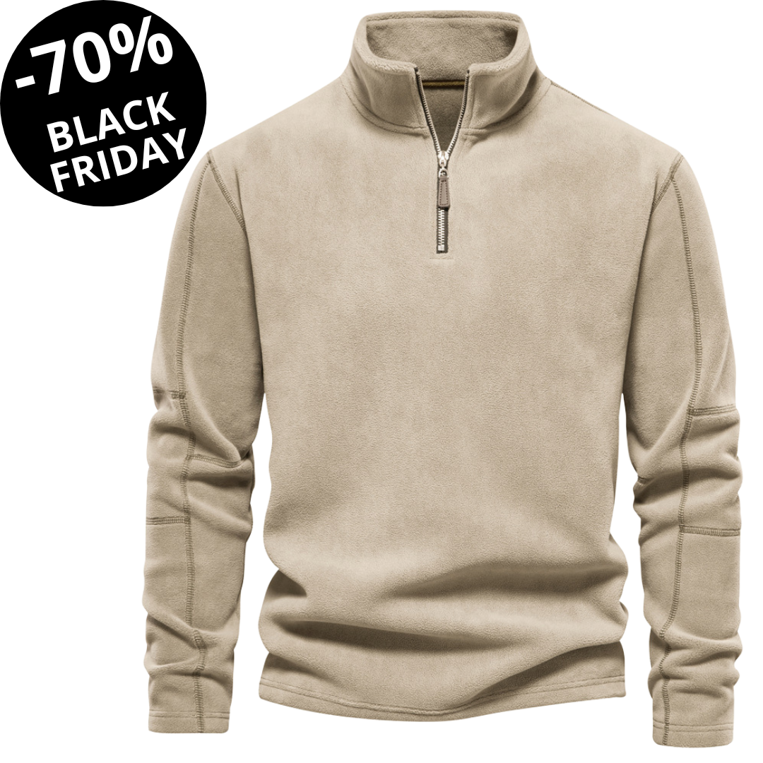 THOMAS | CHAUD ET FAIT MAIN : PULL EN POLAIRE