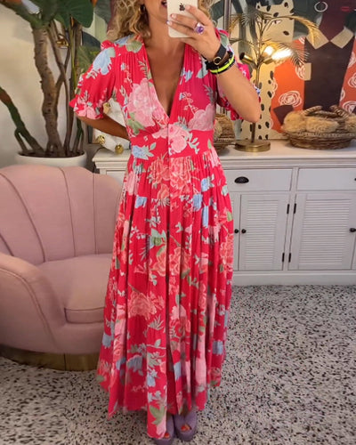 Tessa™ | Robe à imprimé floral avec poches