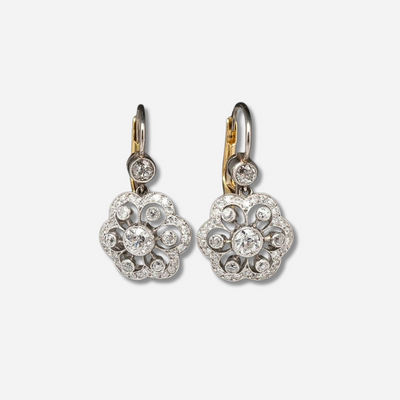 Liora™ | Boucles d’oreilles mandala en cristal