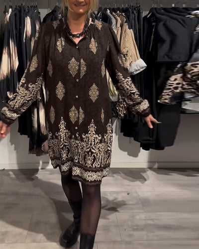 Ilse | Robe vintage inspirée avec boutons