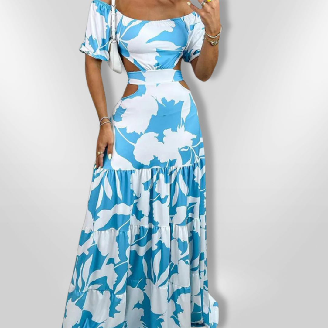 STELLA | Robe longue faite à la main