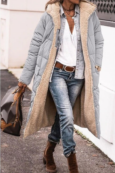 Angelika™ - Manteau réversible élégant pour femmes