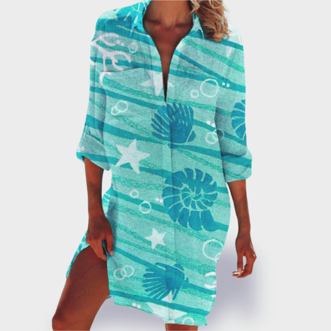 Beate | Chemise d'été en coton de qualité supérieure