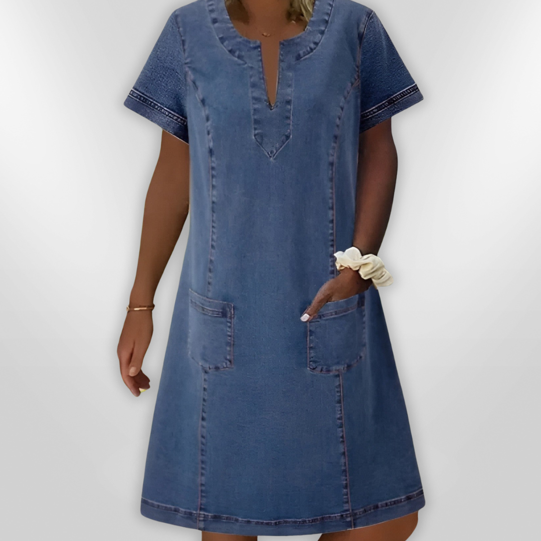 GILJA | Robe en Jean Doux