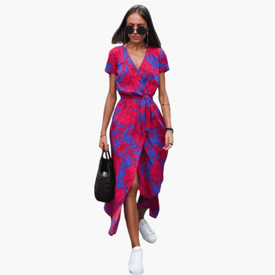 Pauline | Robe portefeuille élégante