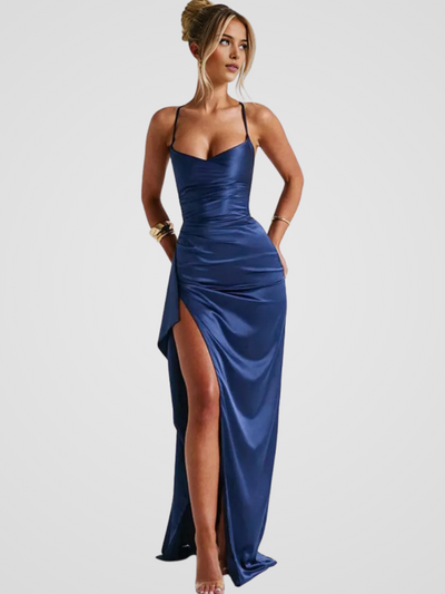 Mireille™ | Robe satinée ajustée