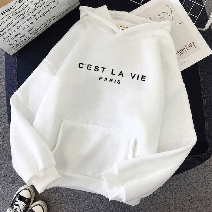 Niva - Sweat à capuche confortable femme