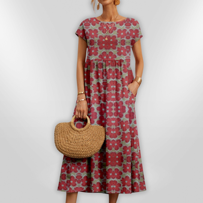 MARGOT | Robe Midi Fleurie