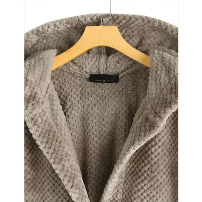 Morgane™| Billie manteau à capuche côtelé