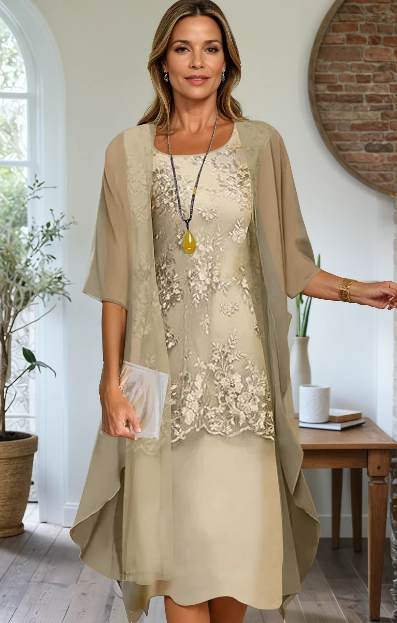 Danielle | Robe d'invitée de mariage pour femme | Mini