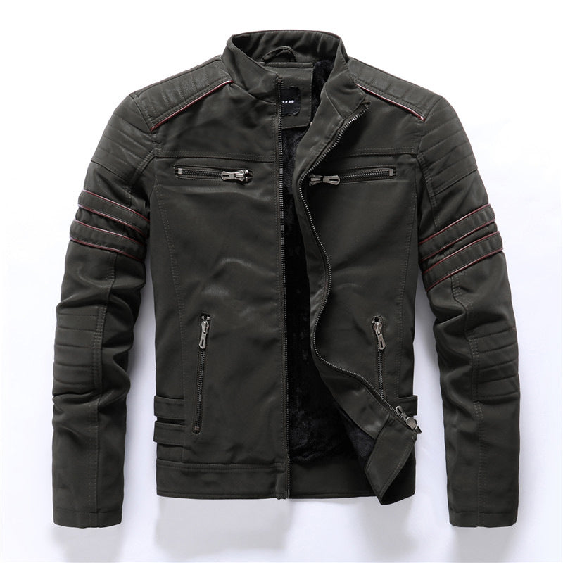 Léo - Veste motard homme
